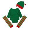 Christmas Costume Infant Baby Long Sleeve Green Santa Suit