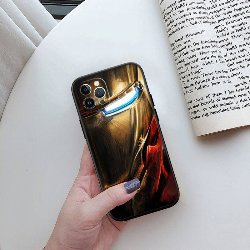 II9 Iron Man Phone Case for iPhone 6 6s 7 8 11 12 13 14 15 XS Pro Max XR X SE Samsung S20 S21 S22 S23 S24 FE Ultra Plus Lite S21S A55