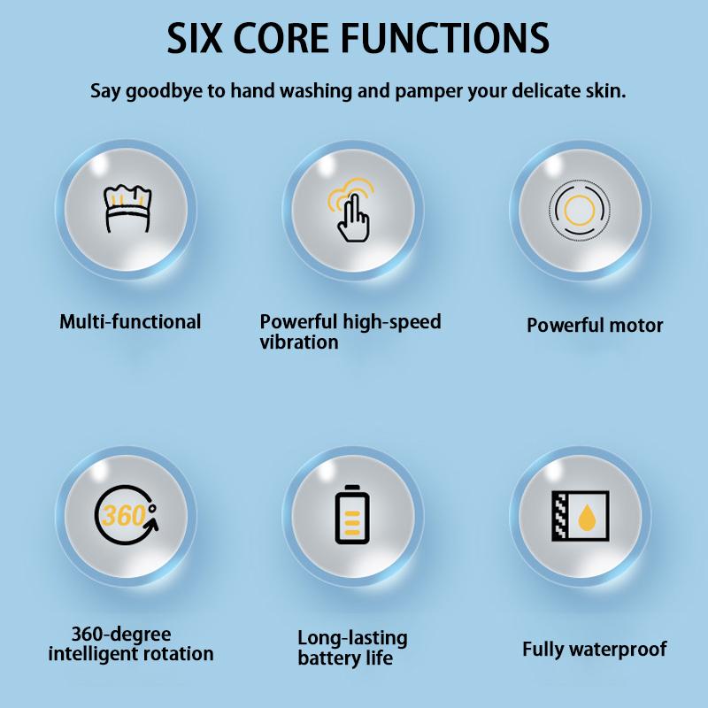 Multifunktionaler Handheld Kabelloser Elektrischer Küchen-Geschirrspülbürsten-Badezimmer-Elektrisches Reinigungsgerät