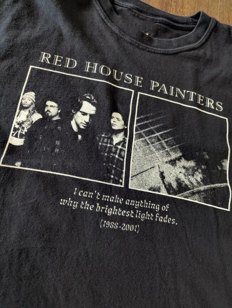 Red House Painters Band Geschenk für Fan auf Tour T-Shirt Volle Größe S- AR1405