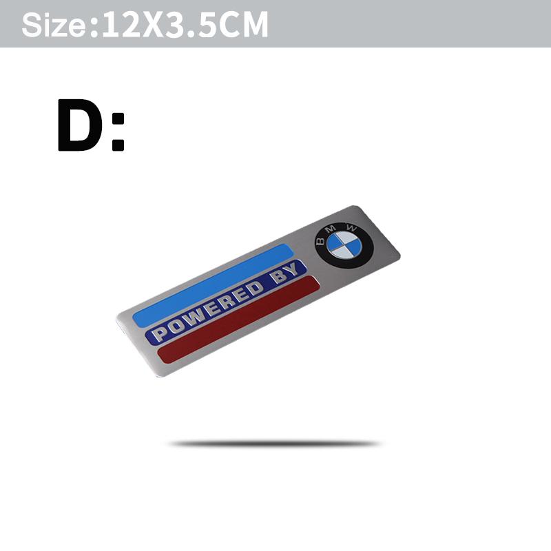 Sticker Emblemi Styling Auto Lega di Alluminio Parafango Auto Bagagliaio Stemmi Per BMW M E46 E90 E60 F30 F10 E39 E36 F20 G30 /Valvole Pneumatici Auto