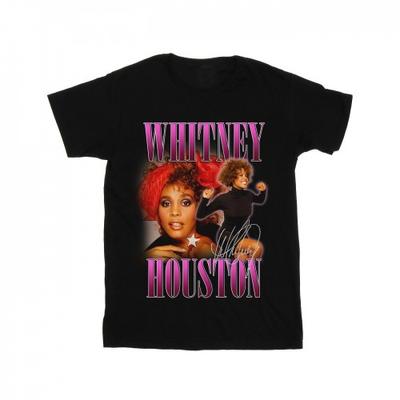 Whitney Houston Camiseta feminina/feminina exclusiva Homenagem de algodão namorado