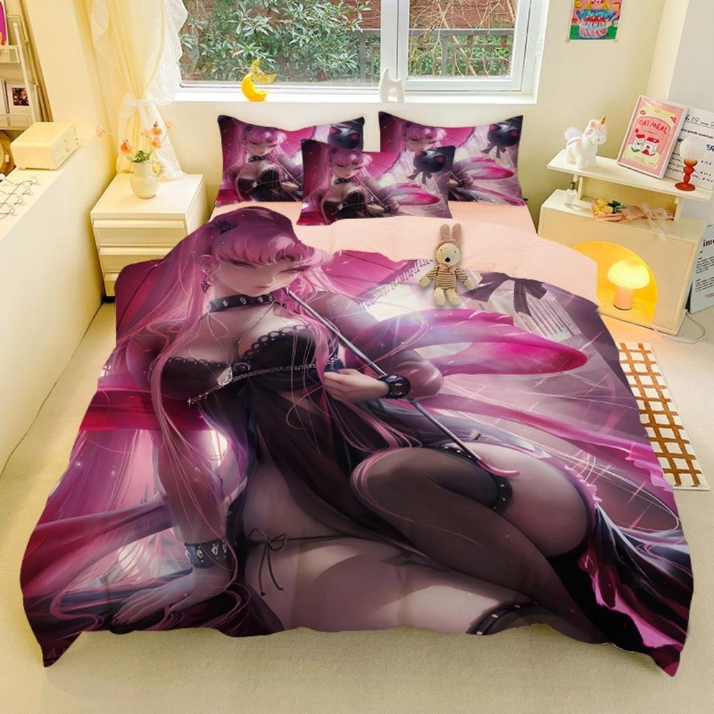 New Japanese Anime Sailor Moon Bedding Set Beautiful Girl Quilt Cover Cute Printing Duvet Home for Teens Best Gifts