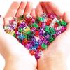 100PCS Aluminum Dreadlock Hair Rings Multicolor Adjustable Hair Cuffs  Hair Decoration