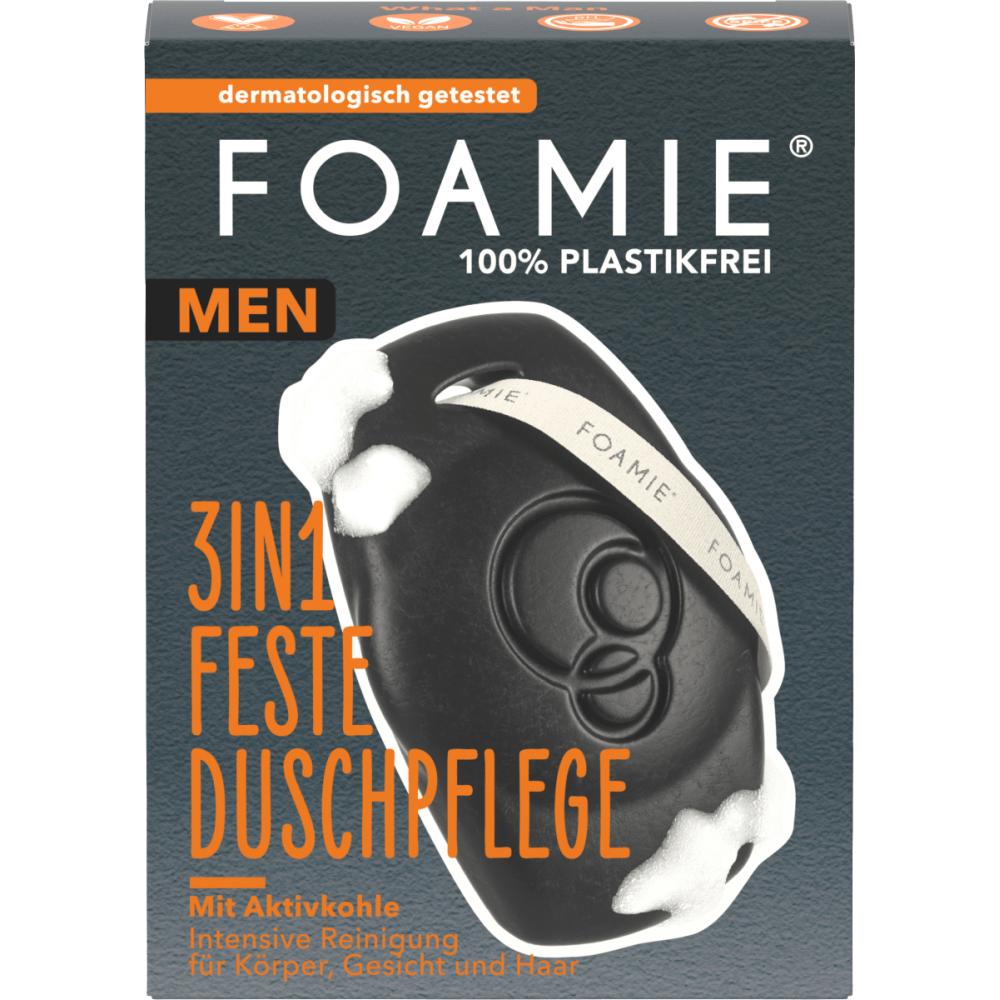 

Foamie Men Shower Bar Aktivkohle 90g