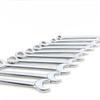 10pcs Mini Combination Wrench Set Metric Inch Ignition Wrenches Open End & Box End Spanner Set Small Thin Wrench Kit