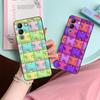 Puzzle Texture Mobile Cell Phone Case for VIVO Y77 76 75 74 73 72 58 56 55 51 50 38 36 Y19 Y18 Y03 Y01 5G Printing Cover