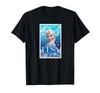 FROZEN Elsa Snowflake T-shirt Black