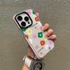 ins wind color small floral transparent summer mobile phone case Apple 15/14promax soft case protective case can be