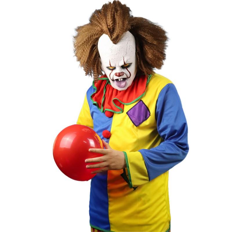 2019 It Chapter Two Pennywise Mask Halloween Horror Cosplay Costume Props