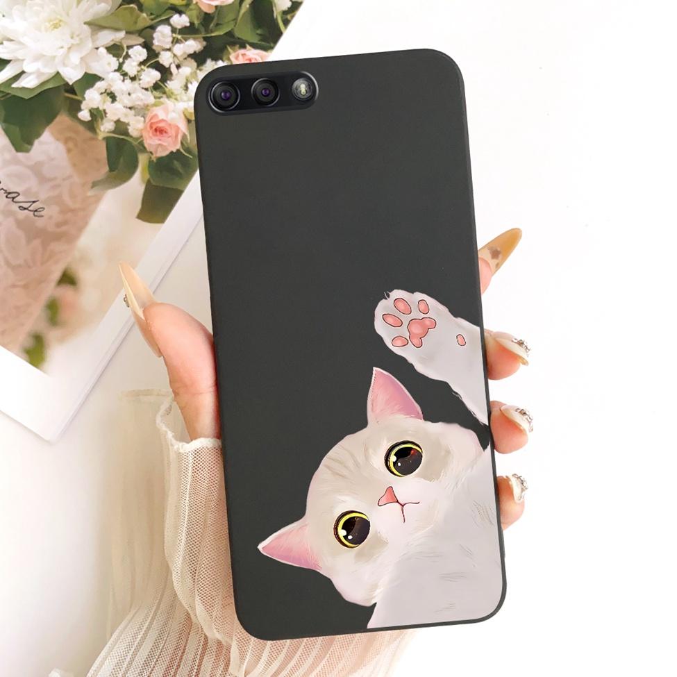 For Asus ZE554KL Case For Asus ZenFone 4 Cover Silicone Cute Cat Fashion Butterfly Funny Painted Casing