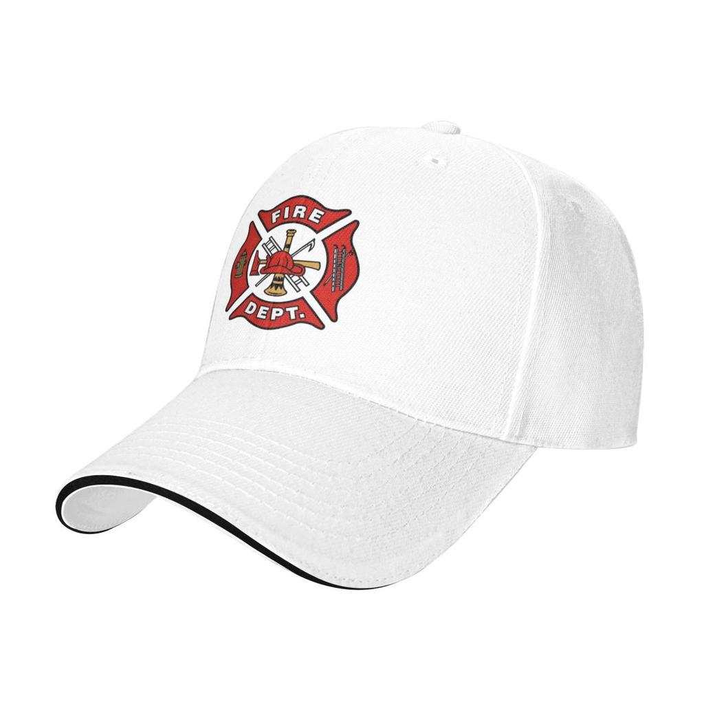 Fire Department Logo Firemen Badge Pool Party Baseball Caps Women Men Personalized Female Beach Coquette Hat Snapback Cap
