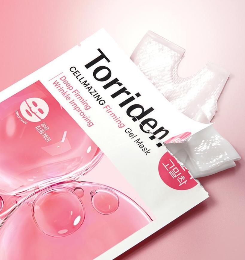Torriden Cellmazing Collagen Elastic Gel Mask – Facial Intensive Care (1pc / 5pcs)