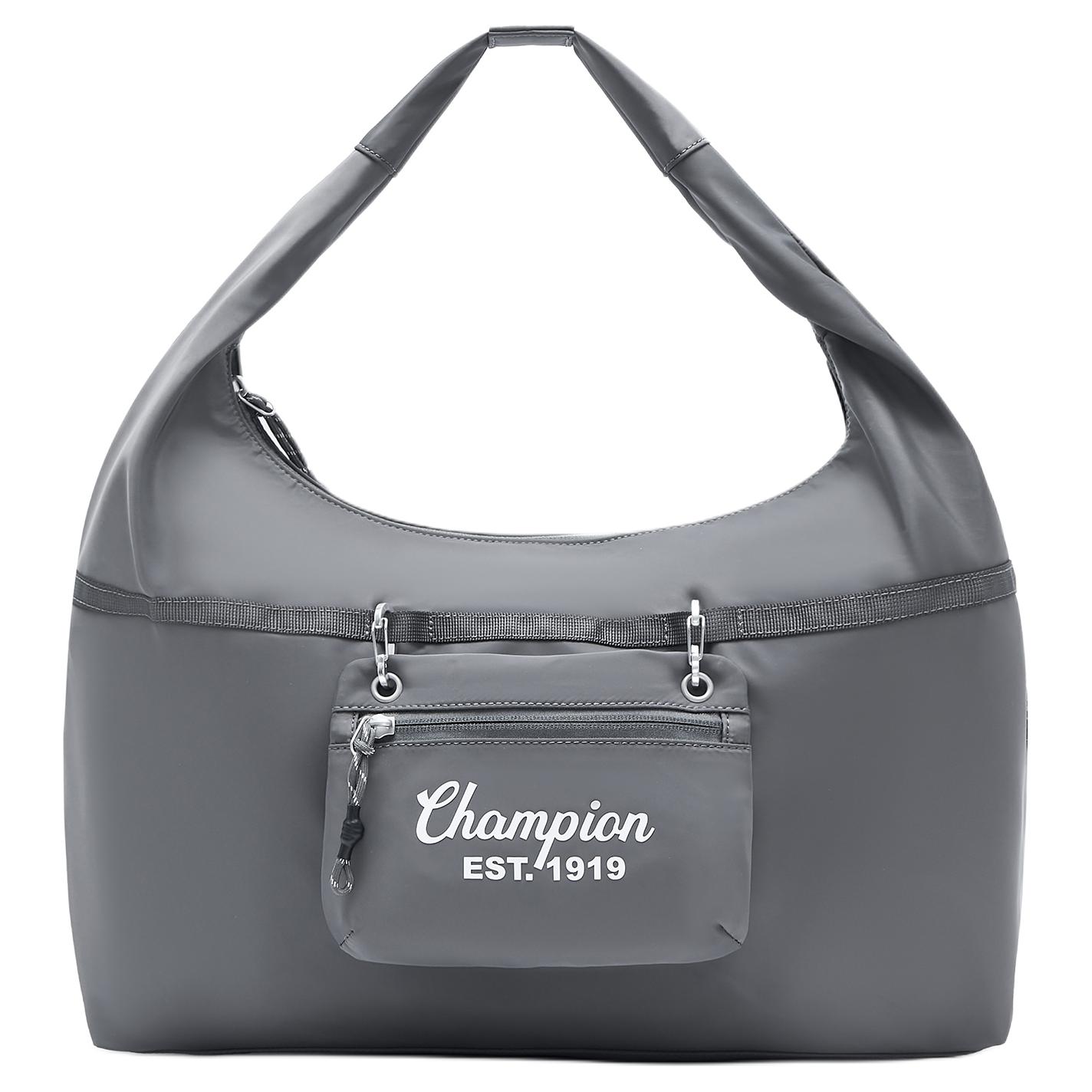 

Champion FW24 Cloud Pro Minimalist Brand Logo Retro Reversible Street Fashion Casual Versatile Fabric Shoulder Bag Unisex bags U4DACPU26 Black