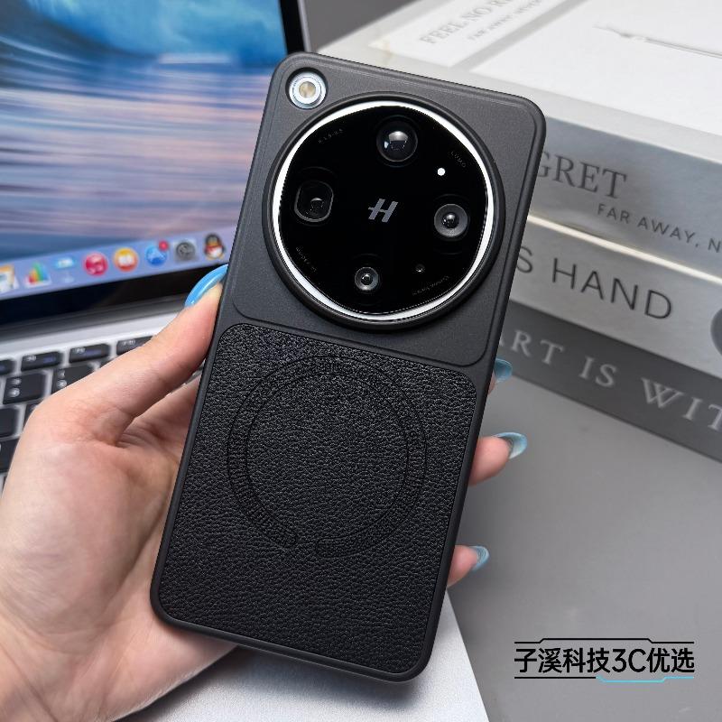 Case For OPPO Find X9 Ultra Find X8 Pro x8S Case Magnetic PU Leather Electroplated PC Lightweight Hard Cover Non-Slip Bumper