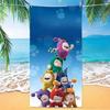 Asciugamano Oddbods Anime Asciugamano da Spiaggia in Poliestere Asciugatura Rapida Senza Sabbia Asciugamano da Bagno per Estate Piscina Viaggio Vacanza