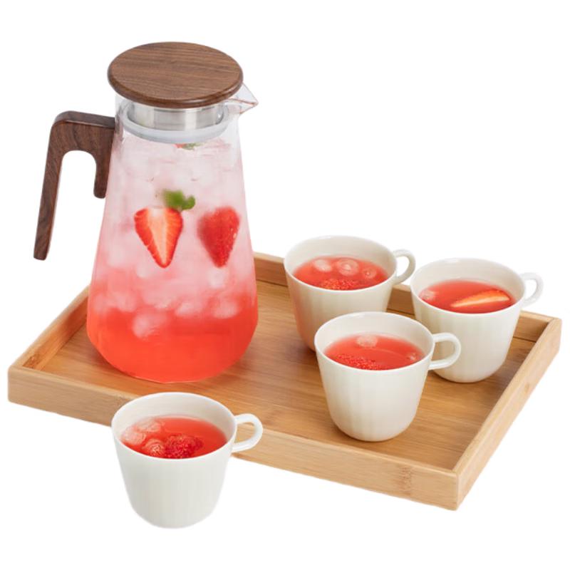 Nanshan Multifunctional Glass Teapot & Cold Brew Set