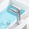 Bathroom Sink Faucet, Single Hole Hot & Cold Basin Tap for Home Vanity