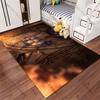 Exploration navigation ships old map carpet Yoga living room room decor children's crawling mat doormat area rug games mat