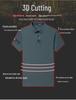 Мужская дышащая рубашка-поло в стиле business casual с коротким рукавом, 2025