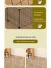 Pet Iron Mesh Detachable Fence: Indoor Gate, Isolation Guardrail, Escape-Proof, Easy Assembly