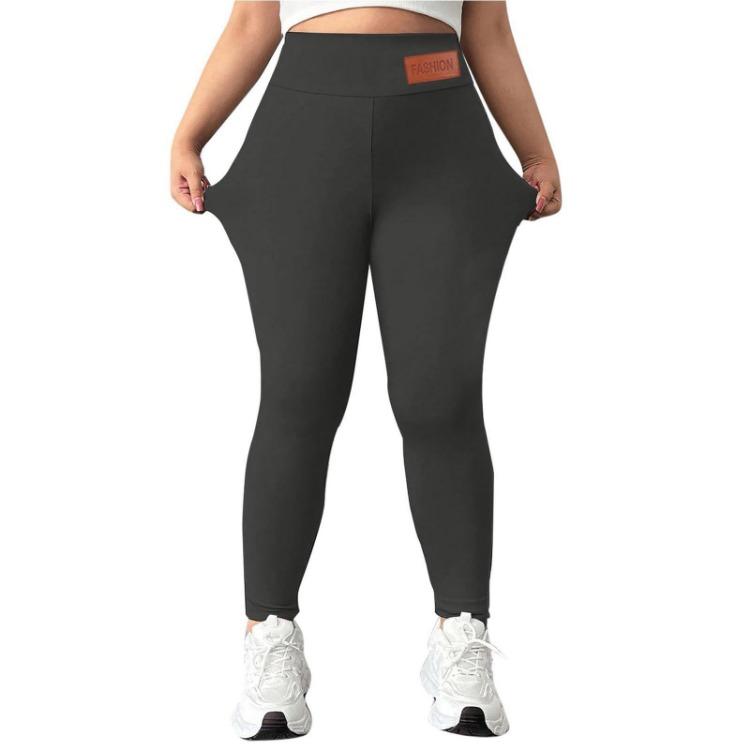 Warm Lamb Wool High Waisted Pencil Pants Ladies Slimming Thickened Bottom Trousers