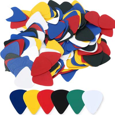 10pcs/50pcs 0.46mm Acoustic Electric Guitar Picks Bass Moderator Plectrums Musical Instrument Guitar Accessories Solid Color TMZ