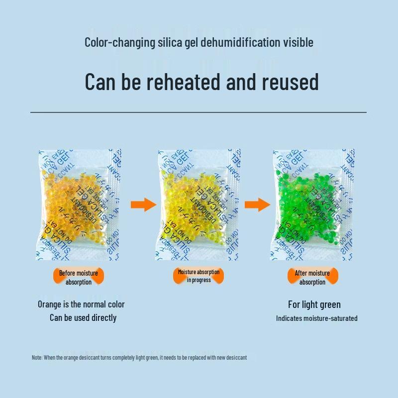 Fresh Flower Preservation Desiccant - Orange Discoloration Reusable Moisture-Proof Agent