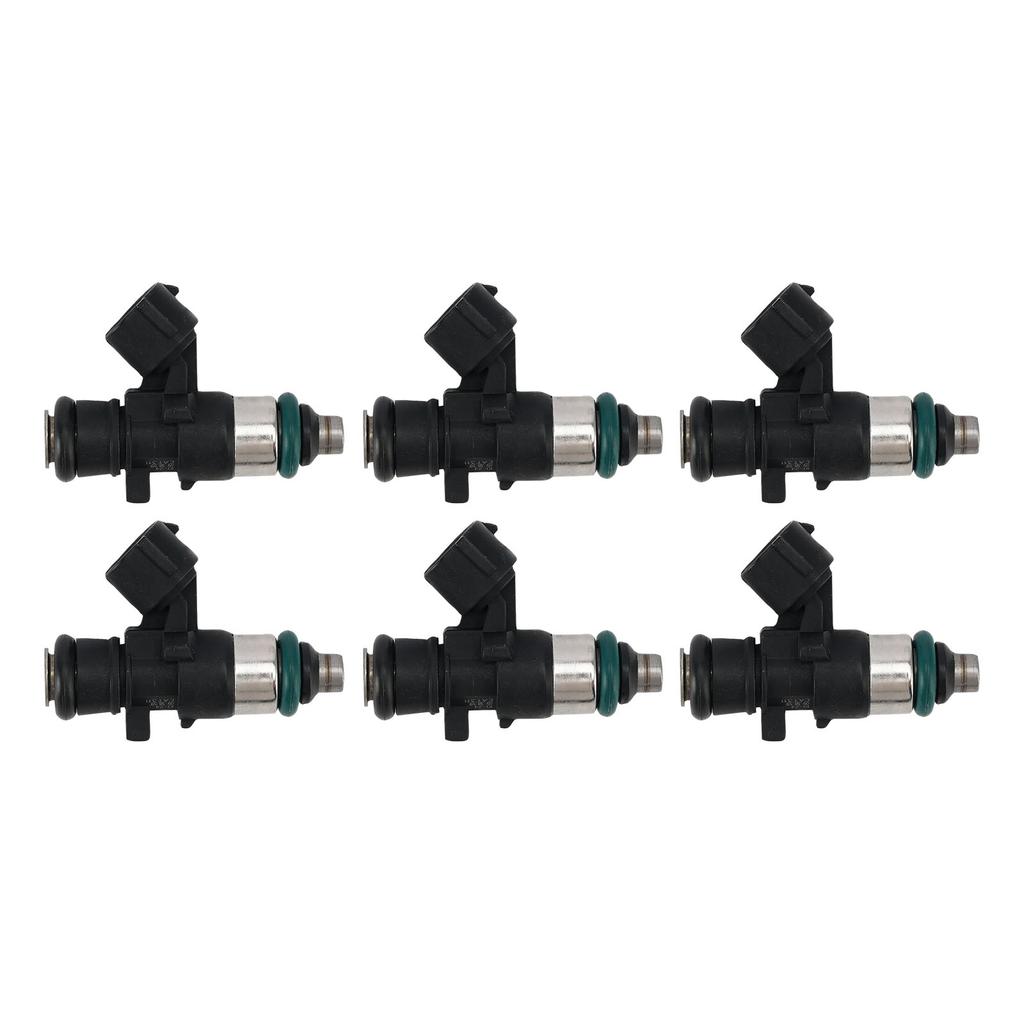 6PC Fuel Injectors 6AW-13761-01-00 For Yamaha Outboard 300HP LF300XSB2