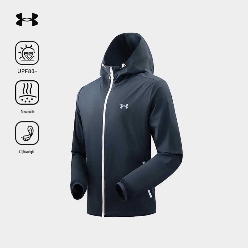 Under Armour Unisex Lightweight UPF Hooded Sun Protection Jacket