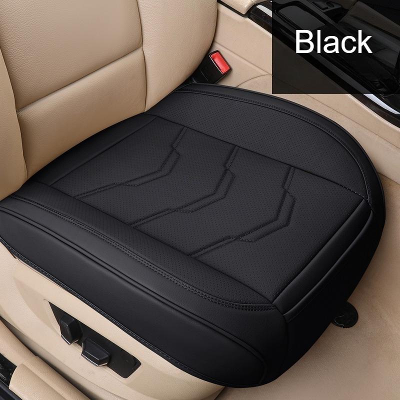 

Car single piece four seasons universal car main and co-pilot half-cover seat cover without backrest cushion COTTON&Four Seasons чорний