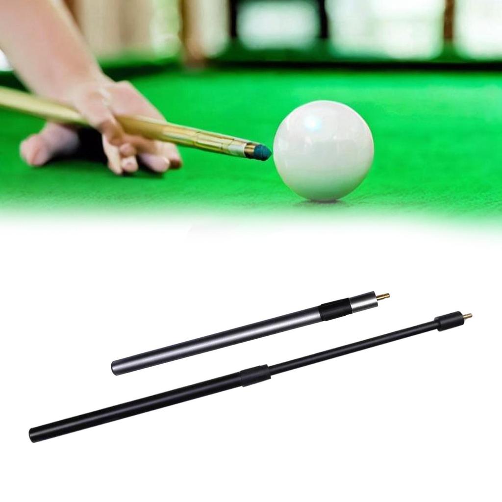 Telescopic Pool Cue Extender Rod Retractable Aluminum Alloy Snooker Billiard Connect Shaft Lengthen Tool Billiards Accessories
