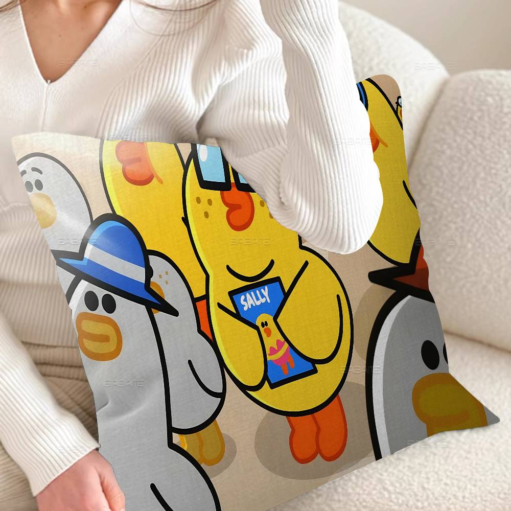 L-LINEF R-RIENDS Cushion Cover Decorative Pillow Sofa Home Decor case pillow cases