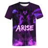 Corea Solo Leveling Anime Comics Stampa 3D ruolo hobby abbigliamento T-shirt Manica Corta Top Oversize Maglietta Asciugatura Rapida fan dell'animazione
