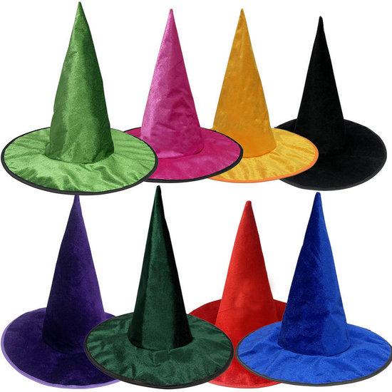 Halloween performance witch party beauty wizard hat costume magician hat Christmas COS Props