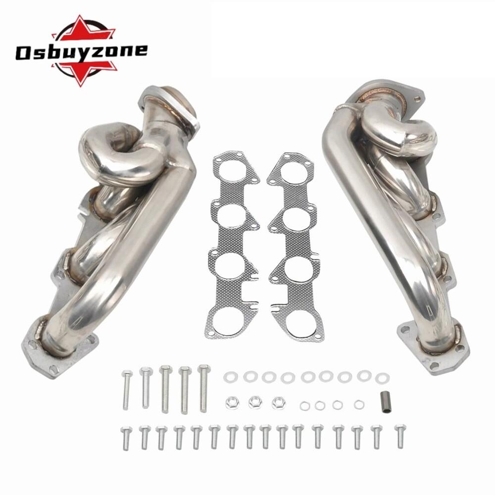 Shorty Stainless Performance Headers for Dodge Ram 1500 2009-2018 5.7L HEMI V8 Engine MT001094