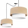 Luminária Pendente Lustre Abajur Aranha Bolo Branco