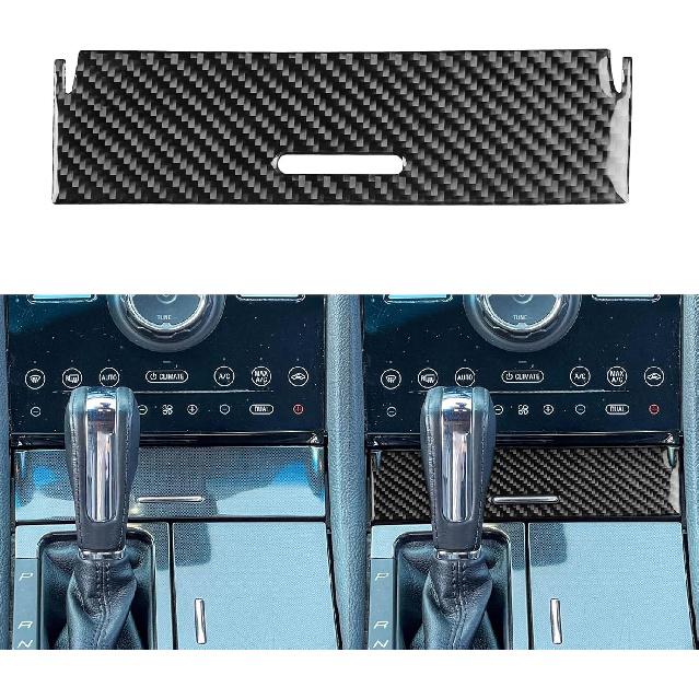 Real Carbon Fiber Compatible with Ford Taurus SEL/Limited/SE/SHO 2013-2019 2014 2015 2016 2017 2018 Accessories Car Door Lock Decoration Trim Cover