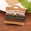 Bohemian Coconut Shell Wood Beads Beaded Soft Pottery Pearl Stone Leather Men's and Women's Bracelets Bracelets