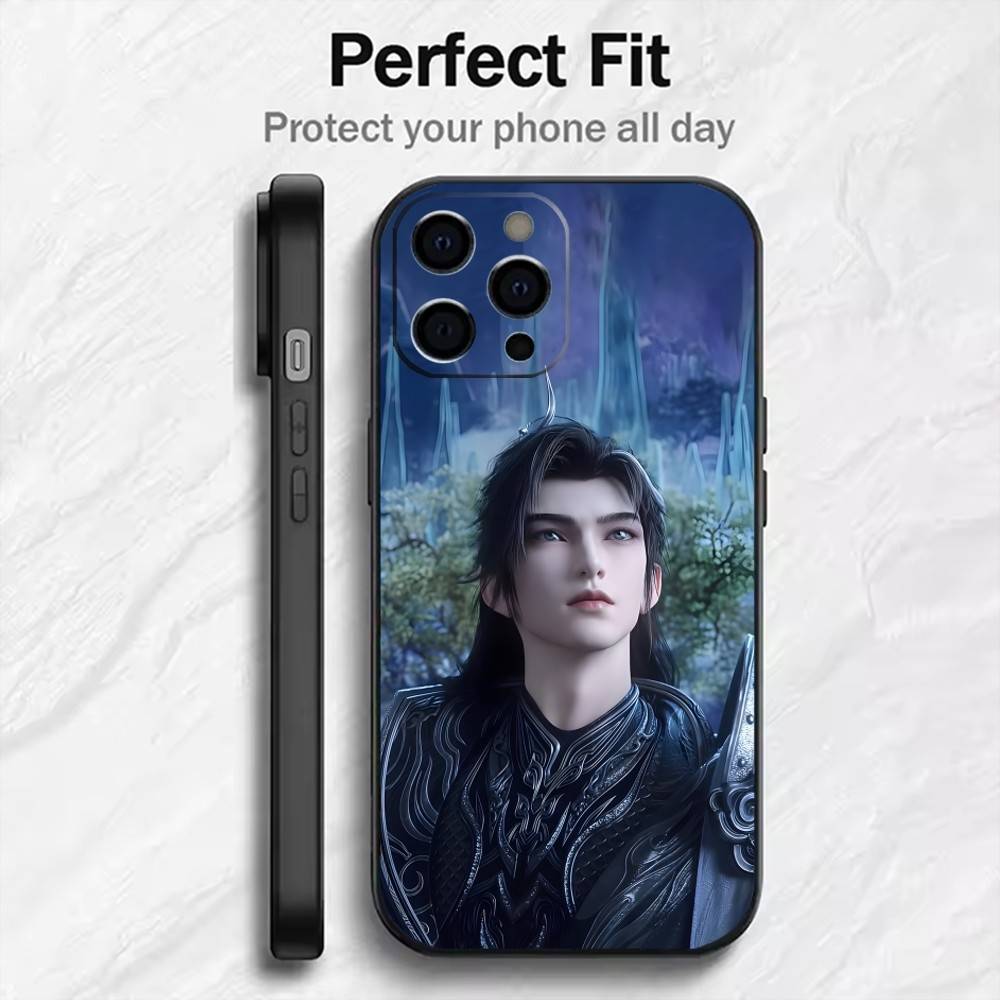 

Shi-hao Form P-Perfect World Phone Case For iPhone17,16,15,14,13,12 Plus,Max Soft Silicone Black Cover iPhone13