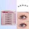 DIY Self-adhesive Lash Clusters Sweet False Eyelash Clusters Glue Free Fake Lashes  Grafting Lashes