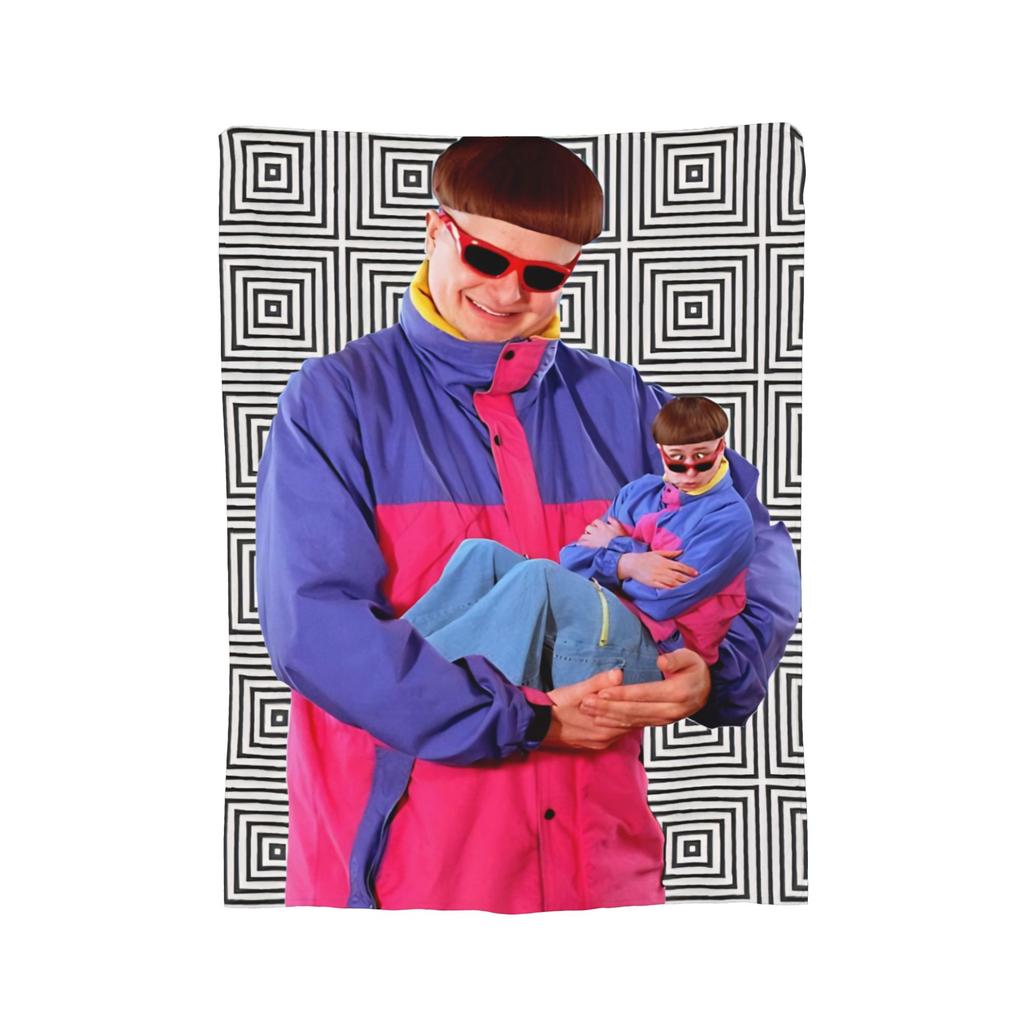 In Loving Memory OT Oliver Tree Blankets Flannel Funny Warm Throw Blanket for Chair Covering Sofa Winter