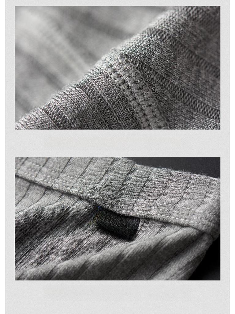 GTOPX MAN Men's Breathable Low-Rise U-Pouch Boxer Briefs, Sweat-Wicking, Wide Ribbed Design