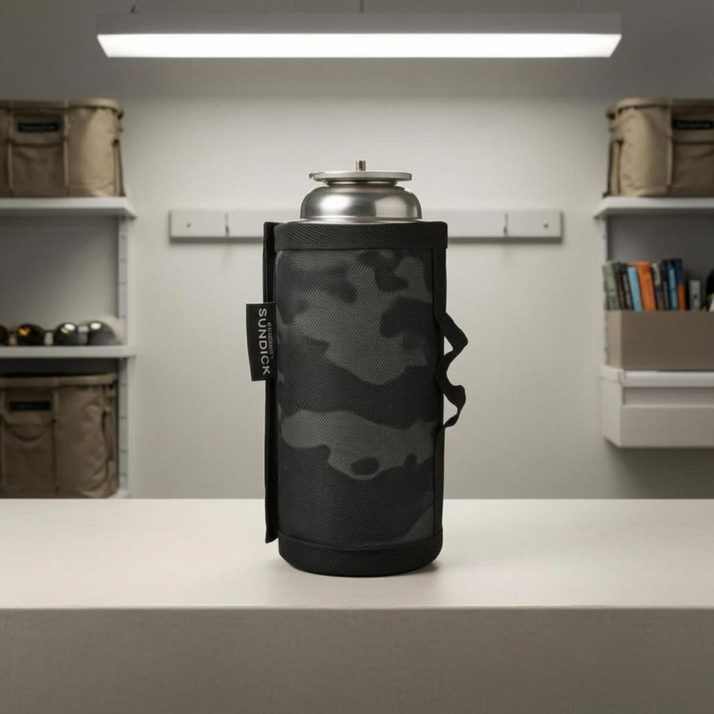 Polyester Gas Canister Cover | Zippered, Tank guard Case, for Camping, ,