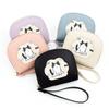Korean Style Cartoon Cat Women's Wallet - Cute Zipper Coin Purse and Card Holder