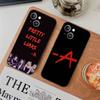 Pretty Little Liars Phone Case Phone Case For IPhone 17,16,15,14,13,12,11,Pro,Plus,Mini Soft Black Cover