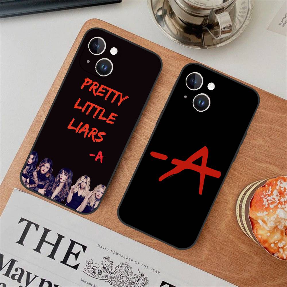 Pretty Little Liars Phone Case Phone Case For IPhone 17,16,15,14,13,12,11,Pro,Plus,Mini Soft Black Cover