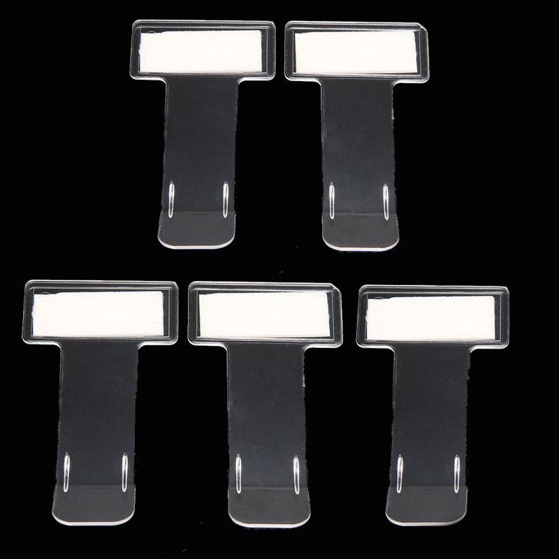 Transparent Car Vehicle Parking Ticket Receipt Permit Card Holder Clip Sticker Windscreen Plastic Universal Car Accessories