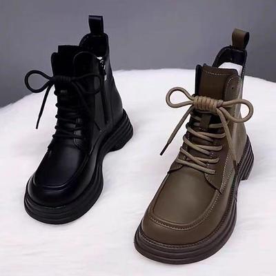 Martin British Women’s Leather Platform Ankle Boots - Autumn/Winter 2025 Collection