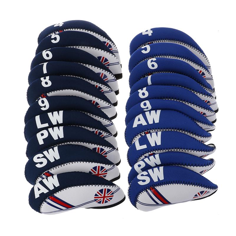 10X/Set Protector Cap Fier Club Golf Neopren Capac Protector Cap Club Golf